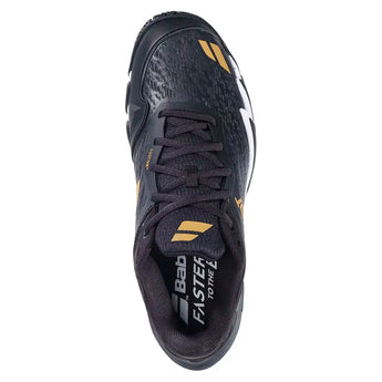 Men's Premura 3 Tennis Shoes Black and Gold-Footwear-Babolat-, [current_file_name-Tennis Express