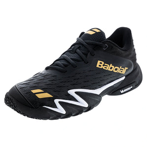 Men's Premura 3 Padel Shoes Black and Gold-Footwear-Babolat-3A0S26B752-2031copy-Tennis Express