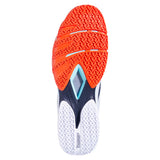 Mens J.Lebron Premura 3 Tennis Shoes White and Orange-Footwear-Babolat-3A0S26C908-1101S26-3-5-[Sku]-Tennis Express