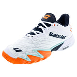 Mens J.Lebron Premura 3 Padel Shoes White and Orange-Footwear-Babolat-3A0S26C908-1101S26copy-650163Tennis Express