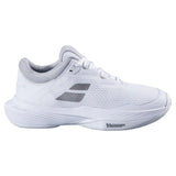 Women's SFX 4 Tennis Shoes White and Silver-Footwear-Babolat-3A1S25A530-1019S25-1-Tennis Express