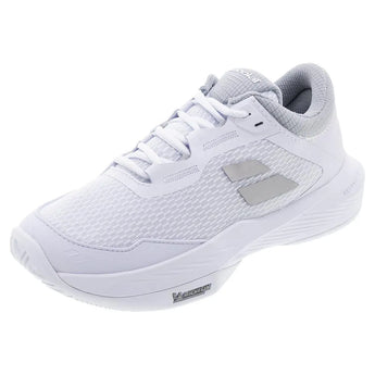 Women's SFX 4 Tennis Shoes White and Silver-Footwear-Babolat-3A1S25A530-1019S25-2_e8aaa6da-8011-4af7-a9bf-fd81c2a6bd5f-Tennis Express
