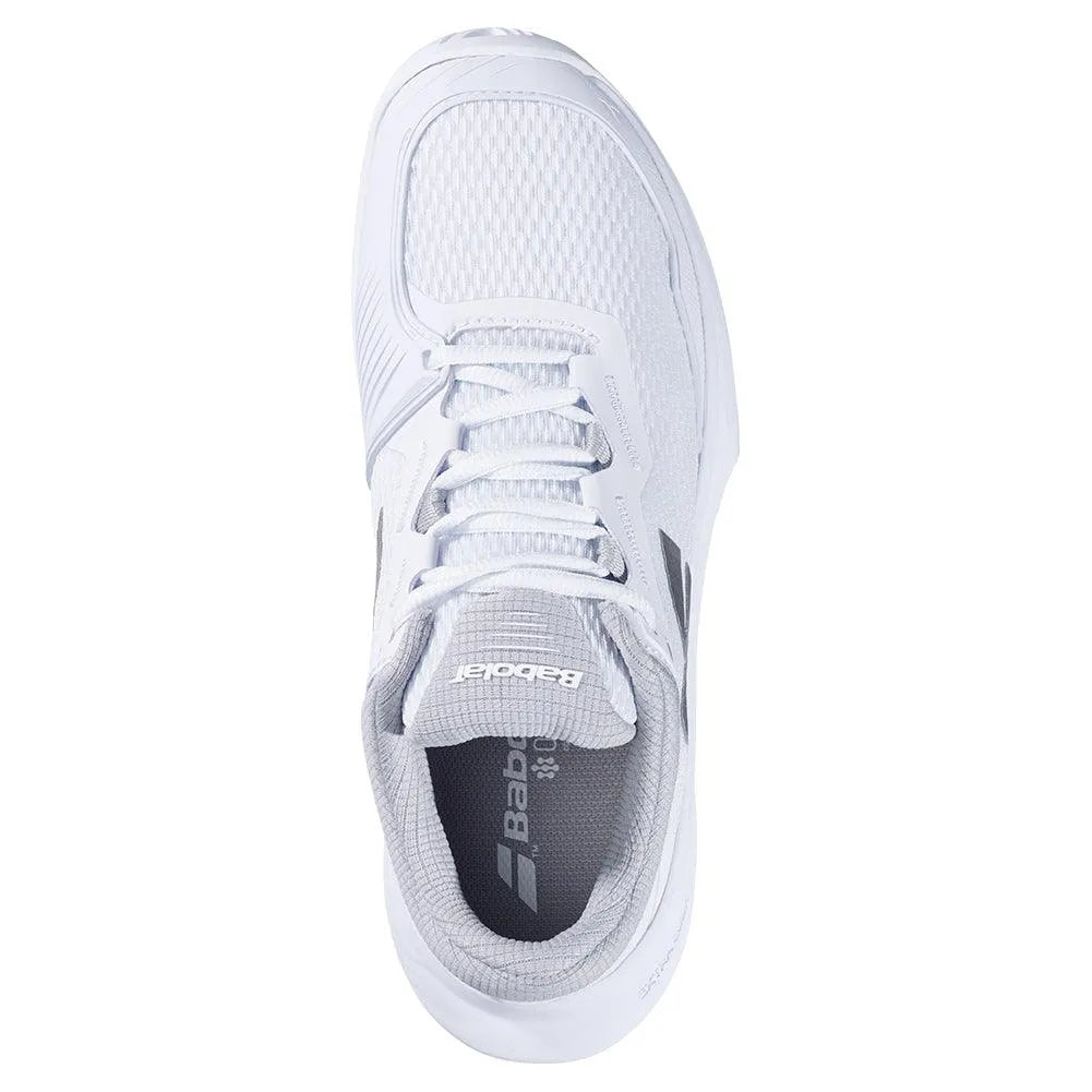 Women's SFX 4 Tennis Shoes White and Silver – Tennis Express