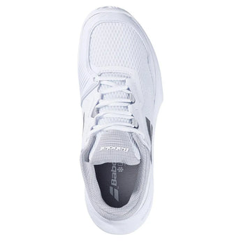 Women's SFX 4 Tennis Shoes White and Silver-Footwear-Babolat-3A1S25A530-1019S25-3-Tennis Express