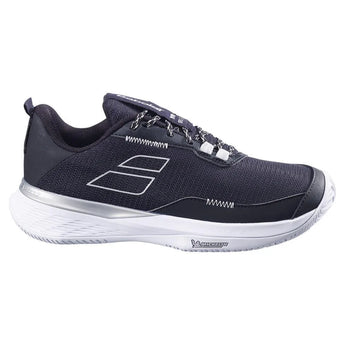 Women's SFX Evo Tennis Shoes Black and Silver-Footwear-Babolat-3A1S25A556-2007-1-Tennis Express