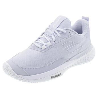 Women's SFX Evo Tennis Shoes Xenon Blue and White-Footwear-Babolat-3A1S25A556-4123S25-Tennis Express