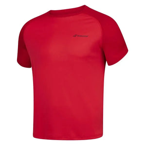 Boys' Play Crew Neck Tennis Tee-Apparel-Babolat-3BP1011-B-Tennis Express