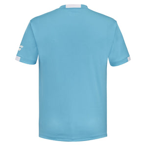 Boys' Play Crew Neck Tennis Top Cyan Blue-Apparel-Babolat-, [current_file_name-Tennis Express
