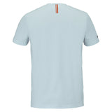 Men's Play Crew Neck Tennis Tee Illusion Blue,Apparel,Babolat,,,Tennis Express,3BTG011-4142-1
