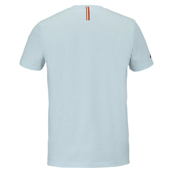 Men's Play Crew Neck Tennis Tee Illusion Blue,Apparel,Babolat,,,Tennis Express,3BTG011-4142-1