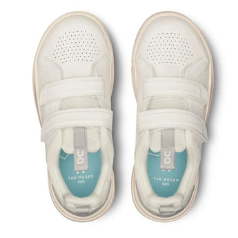 Juniors' The Roger Shoes White and Glacier-Footwear-On-3KE10010813-U24-4-Tennis Express