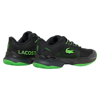 Men's AG-LT Ultra CC Padel Shoes Black and Green,Footwear,Lacoste,,,Tennis Express,3K_52SMA0187_1B4_7