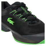 Men's AG-LT Ultra CC Padel Shoes Black and Green,Footwear,Lacoste,,,Tennis Express,3K_52SMA0187_1B4_8