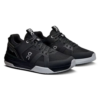 Men's THE ROGER Clubhouse Pro Tennis Shoes Black and Glacier-Footwear-On-3MD30030777-S25-Tennis Express