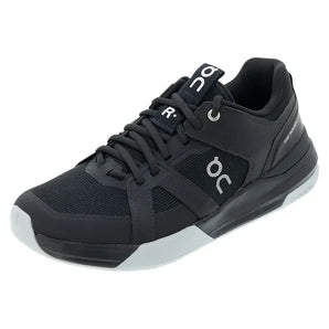 Men's THE ROGER Clubhouse Pro Tennis Shoes Black and Glacier-Footwear-On-3MD30030777-S25_36c01d3d-04a4-4619-9a21-3141285304cf-Tennis Express