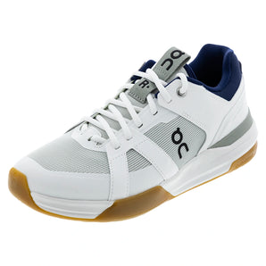 Men's THE ROGER Clubhouse Pro Tennis Shoes White and Iceberg,Footwear,On,White/Iceberg,7,Tennis Express,3MD30034768copy