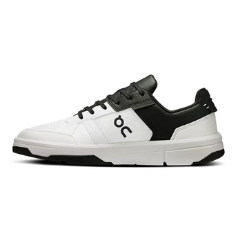 Men's THE ROGER Clubhouse Shoes White and Black-Footwear-On-, [current_file_name-Tennis Express