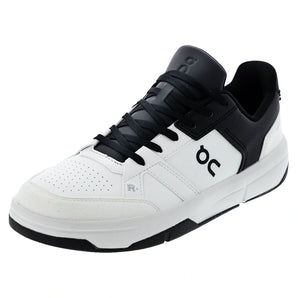 Men's THE ROGER Clubhouse Shoes White and Black-Footwear-On-White/Black-7, [current_file_name-Tennis Express