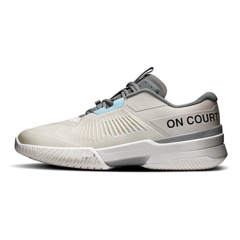 Men's THE ROGER Pro Fire Tennis Shoes Pearl and Ivory,Footwear,On,,,Tennis Express,3MF30102143-1