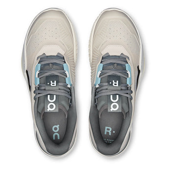 Men's THE ROGER Pro Fire Tennis Shoes Pearl and Ivory,Footwear,On,,,Tennis Express,3MF30102143-3