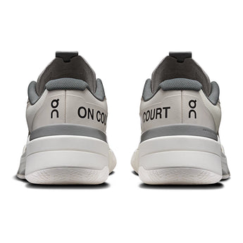 Men's THE ROGER Pro Fire Tennis Shoes Pearl and Ivory,Footwear,On,,,Tennis Express,3MF30102143-4