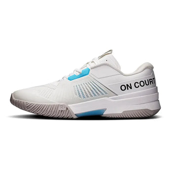 Men's THE ROGER Pro Fire Tennis Shoes White and Pink-Footwear-On-3MF30102626-2-Tennis Express