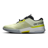 Men's THE ROGER Pro Fire Tennis Shoes Linen and Lime-Footwear-On-3MF30104744-2-Tennis Express