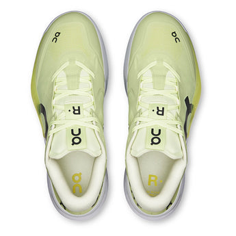 Men's THE ROGER Pro 3 Tennis Shoes Linen and Lime,Footwear,On,,,Tennis Express,3MG10364744-5