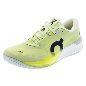 Men's THE ROGER Pro 3 Tennis Shoes Linen and Lime,Footwear,On,Linen/Lime,7,Tennis Express,3MG10364744copy