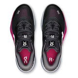 Men's CLAY Court THE ROGER Pro 3 Tennis Shoes Black and Pink,Footwear,On,,,Tennis Express,3MG10802890-3