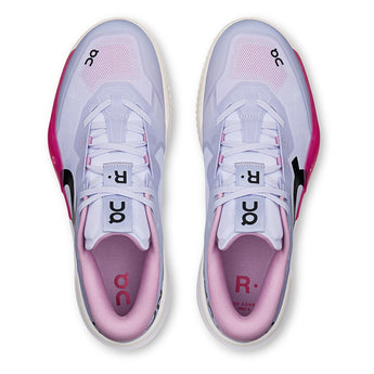 Men's CLAY Court THE ROGER Pro 3 Tennis Shoes Thistle and Pink,Footwear,On,,,Tennis Express,3MG10804757-4