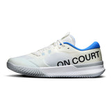 Men's CLAY Court THE ROGER Pro 3 Tennis Shoes Ivory and Jay,Footwear,On,,,Tennis Express,3MG10805203-1