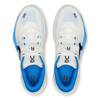 Men's CLAY Court THE ROGER Pro 3 Tennis Shoes Ivory and Jay,Footwear,On,,,Tennis Express,3MG10805203-5