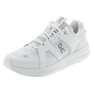 Men's THE ROGER Clubhouse Pro 2 Tennis Shoes White and Ivory,Footwear,On,White/Ivory,7,Tennis Express,3MG30070924-F26copy
