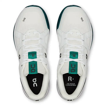 Men's THE ROGER Clubhouse Pro 2 Tennis Shoes White and Neem,Footwear,On,,,Tennis Express,3MG30075294-F26-3