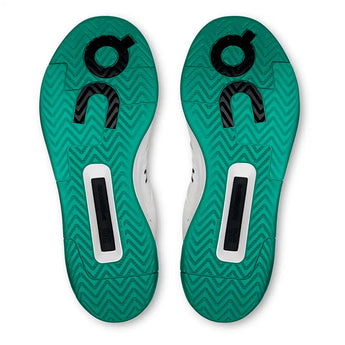 Men's THE ROGER Clubhouse Pro 2 Tennis Shoes White and Neem,Footwear,On,,,Tennis Express,3MG30075294-F26-5