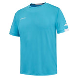 Men's Crew Neck Tennis Top Cyan Blue-Apparel-Babolat-Cyan Blue-S, [current_file_name-Tennis Express