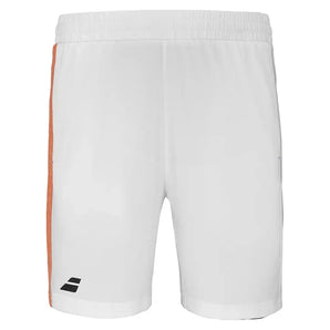 Men's Play Tennis Short White-Apparel-Babolat-3MTF061-1000U25-1-Tennis Express