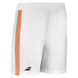 Men's Play Tennis Short White-Apparel-Babolat-3MTF061-1000U25-3-Tennis Express