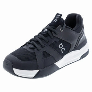 Women's The Roger Clubhouse Pro Tennis Shoes Black and White-Footwear-On-3WD30050299-Bcopy-1-[Sku]-Tennis Express