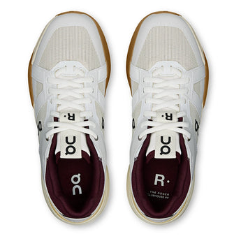 Women's THE ROGER Clubhouse Pro Tennis Shoes White and Ivory-Footwear-On-3WD30050924-3-Tennis Express