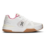 Women's THE ROGER Clubhouse Pro Tennis Shoes Ivory and Grenadine-Footwear-On-3WD30054038-7-Tennis Express