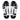 Women's Cloud 6 Shoes Black and White-Footwear-On-3WF10060299-6-Tennis Express