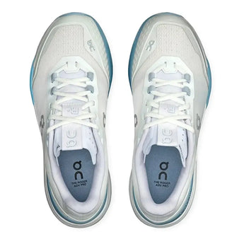 Women's THE ROGER Advantage Pro Tennis Shoes White and Chambray-Footwear-On-3WF10180753-U25-2-Tennis Express