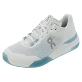 Men's THE ROGER Advantage Pro Tennis Shoes White and Chambray-Footwear-On-3WF10180753-U25_607f8584-bfee-4e34-8d35-3ac04d3c4ffe-Tennis Express