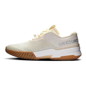 Women's THE ROGER Pro Fire Tennis Shoes Ivory and Sand-Footwear-On-, [current_file_name-Tennis Express