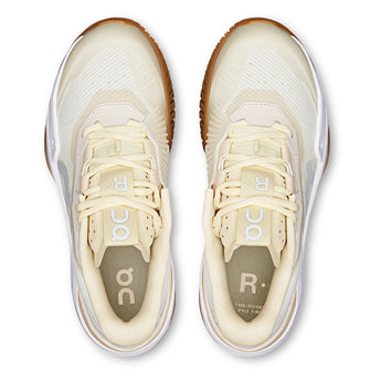 Women's THE ROGER Pro Fire Tennis Shoes Ivory and Sand-Footwear-On-, [current_file_name-Tennis Express