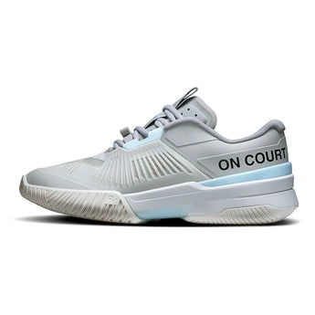 Women's THE ROGER Pro Fire Tennis Shoes Silver and White,Footwear,On,,,Tennis Express,3WF30032119-2