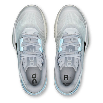Women's THE ROGER Pro Fire Tennis Shoes Silver and White,Footwear,On,,,Tennis Express,3WF30032119-3