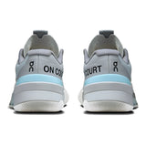Women's THE ROGER Pro Fire Tennis Shoes Silver and White,Footwear,On,,,Tennis Express,3WF30032119-4